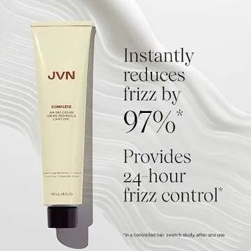 JVN Air Dry Cream, 1 Fl Oz - No Heat Soft Hair Styling Cream for All Hair Types, Smoothes and Define...