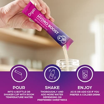 Orgain Organic Hydration Packets for Active Lifestyles