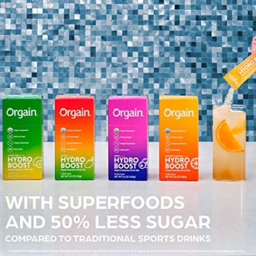 Orgain Organic Hydration Packets for Active Lifestyles