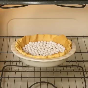 Perfectly Baked Pies with Ceramic Baking Weights