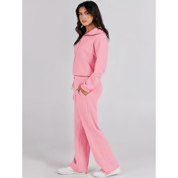 ANRABESS 2 Piece Sweatsuit Set - Cozy Stylish Lounge Wear