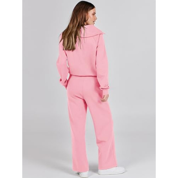 ANRABESS 2 Piece Sweatsuit Set - Cozy Stylish Lounge Wear
