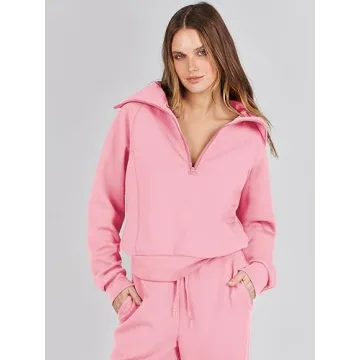 ANRABESS 2 Piece Sweatsuit Set - Cozy Stylish Lounge Wear