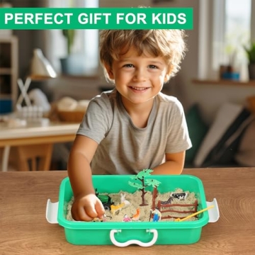 AGENTLAN Farm Sensory Bin - Educational Fun for Kids