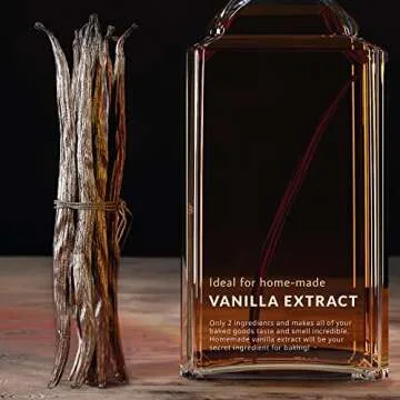 Strongus Madagascar Vanilla Beans - Rich Flavor & Aroma