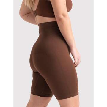 SHAPERMINT Shapewear for women - High-Waisted Shapewear Tummy Control Shorts, Faja body shaper, underwear for women