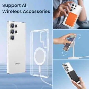 Buy Temdan Clear Case for Samsung Galaxy S25 Ultra Online