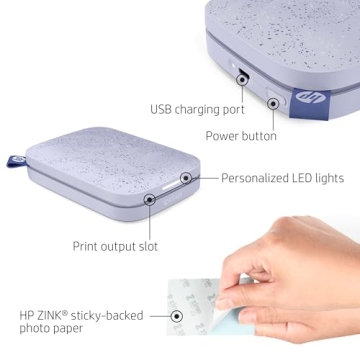 HP Sprocket Smartphone Instant Photo Printer