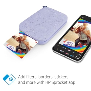 HP Sprocket Smartphone Instant Photo Printer