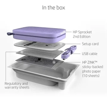 HP Sprocket Smartphone Instant Photo Printer