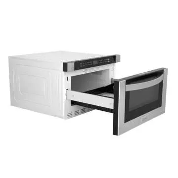 ZLINE 24" 1.2 cu. ft. Built-in Microwave Drawer in Stainless Steel
