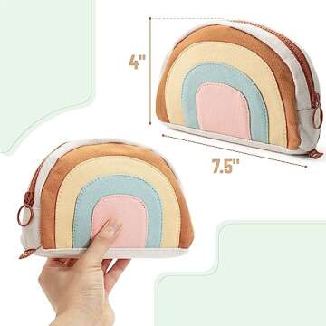 Mr. Pen- Boho Pencil Case, Large Capacity Pencil Pouch, Pencil Bag, Pen Case, Pen Pouch, Pen Bag, Pencil Pouches, Pencil Bags, Rainbow Pencil Case, School Pencil Case, College Pencil Case