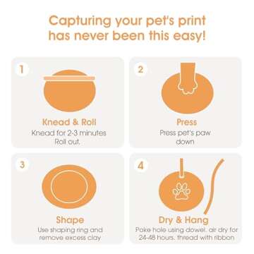 Paw Print Keepsake Kit - Perfect Holiday Ornament