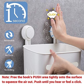 ilikable Heavy Duty Shower Caddy Easy Installation Storage
