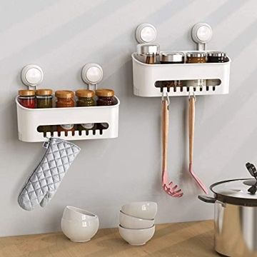 ilikable Heavy Duty Shower Caddy Easy Installation Storage