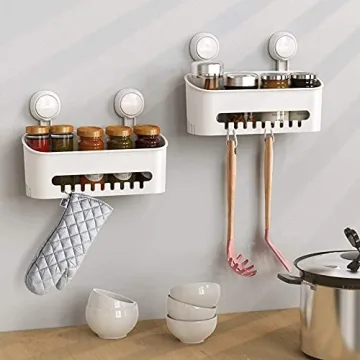 ilikable Heavy Duty Shower Caddy Easy Installation Storage