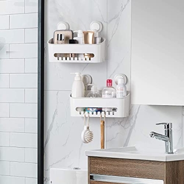 ilikable Heavy Duty Shower Caddy Easy Installation Storage