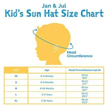 JAN & JUL Cotton Floppy Sun-Hat for Toddler Boy with UV Protection (M: 6-24 Months, Atlantic Blue)