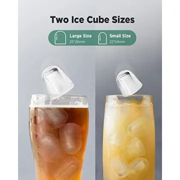Silonn Ice Maker - 26Lbs Daily Production & Fast Ice