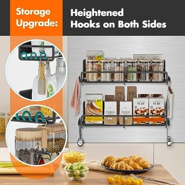 BUY SUNALLY Magnetic Spice Rack - Kitchen Organization