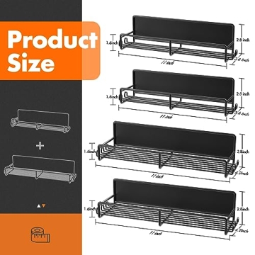 BUY SUNALLY Magnetic Spice Rack - Kitchen Organization