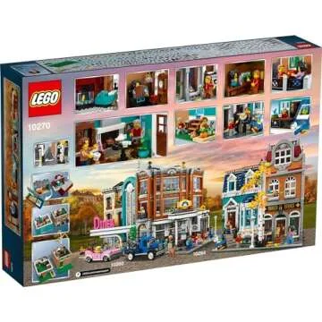 LEGO Creator Expert Bookshop 10270 Modular Building, Home Décor Display Set for Collectors, Advanced Collection, Gift Idea for 16 Plus Year Olds