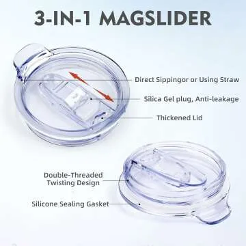MaxBase 40 oz Insulated Travel Tumbler for Drinks