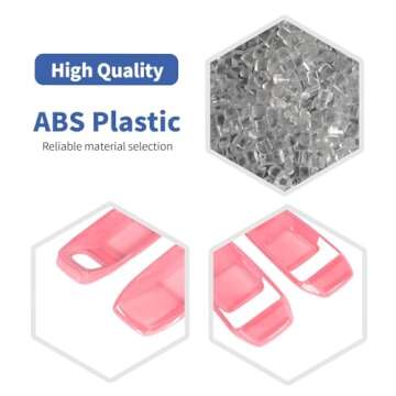 RT-TCZ for Jeep JL Inner Door Handle Bowl Cover Trim for Jeep Wrangler JL JLU Gladiator JT 2018-2024 Pink Interior Accessories 4pcs