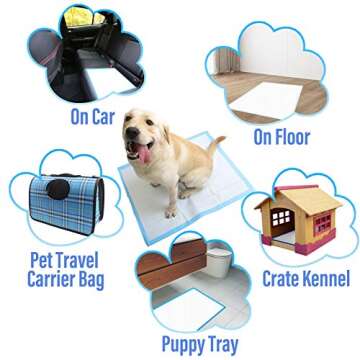 Cute Paws XL Puppy Pee Pads for Easy House Training