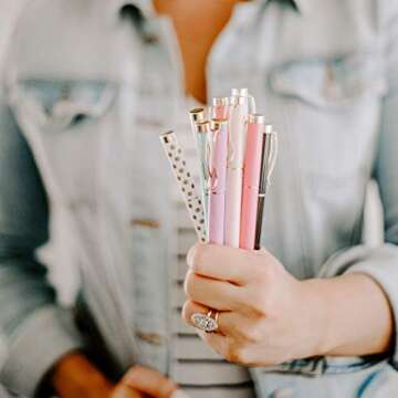 Sweet Water Decor Metal Motivational Pen Set Inspirational Motivational Quotes Ballpoint Pen Chic Of...