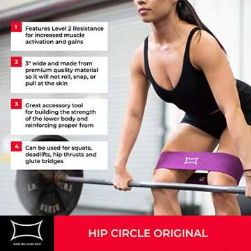 Mark Bell Hip Circle Resistance Bands for All Fitness Levels