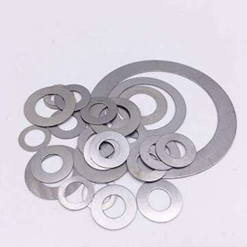 Ochoos 100Pcs Metal Washers Set - Versatile and Durable Washers for Every Project