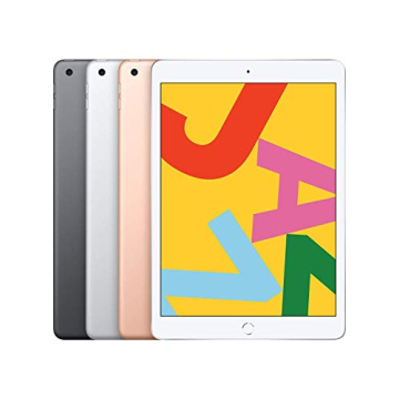 2019 Apple iPad (10.2-Inch, Wi-Fi, 32GB) - Space Gray (Renewed)