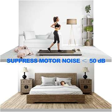 Folding Treadmill for Home with 12 HIIT Modes and LCD Display