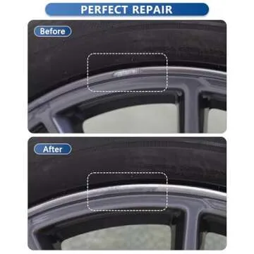 EVOOOR Wheel Rims Touch Up Paint for Tesla