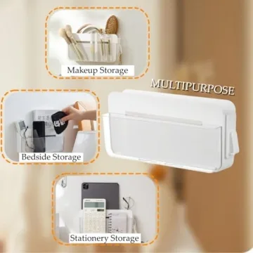 Stylish Floating Shelf Organizer for Bedroom Essentials