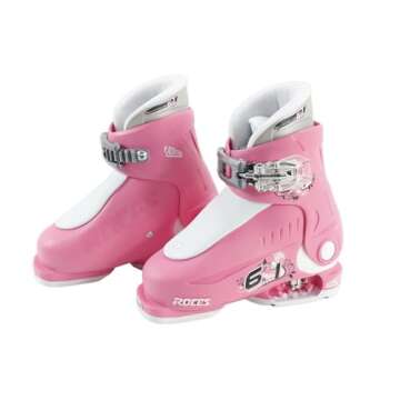 Roces Idea Up Adjustable Ski Boots - 1618/Deep Pink