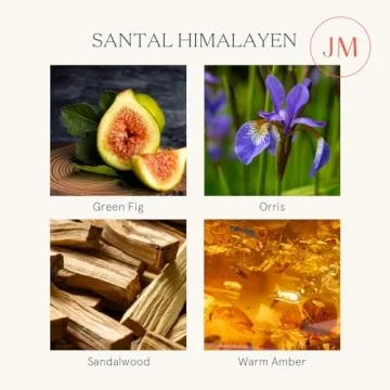 Luxury Sandalwood Candle Wood Wick 19oz Scented Home Decor