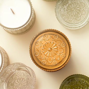 Luxury Sandalwood Candle Wood Wick 19oz Scented Home Decor