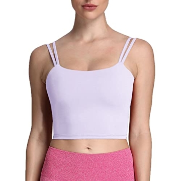 Aoxjox Backless Yoga Crop Tank Top for Stylish Workouts
