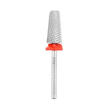 MakarttPro Professional Nail Drill Bits 3/32" Tungsten Carbide Diamond Prep 5-in-1 Cross Cut Design - Fine Bit, Durable & Efficient Nail Tool for Professional Nail Technicians (Cross Cut - Fine)