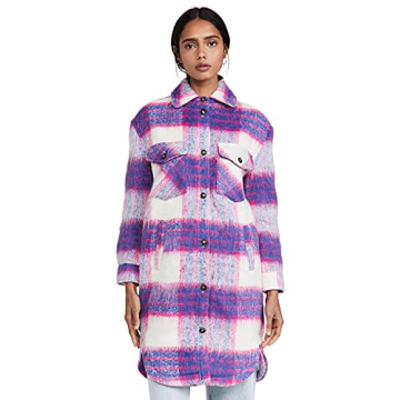 Trendy Urban Over-layer: [BLANKNYC] Mens Plaid Shirt Jacket