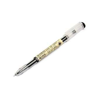 BEMLP Gel Ink Pen Extra Fine Point Pens Ballpoint Pen 0.35mm Black for Japanese Office School Stationery Supply 12 Pieces