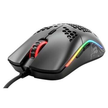 Glorious Model O- Compact Wired Gaming Mouse - 58g Superlight