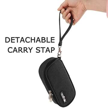 apollo walker Insulin Cooler Travel Case Diabetic Medication Cooler (Black)