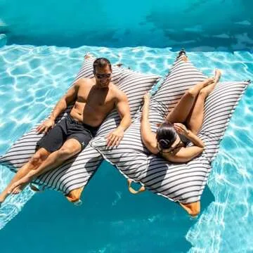 Big Joe Lux Lagoon Lounger - Ultimate Comfort Pool Float