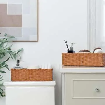 Stylish Granny Says Bathroom Toilet Organizer, 2-Pack