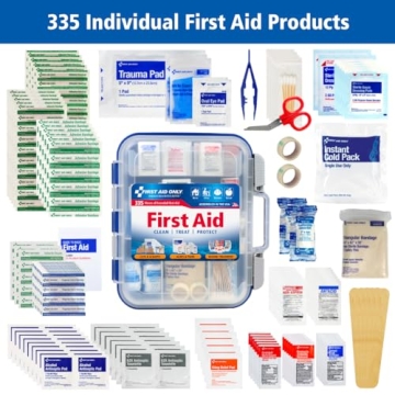 First Aid Only OSHA-Compliant Kit for Emergency Care