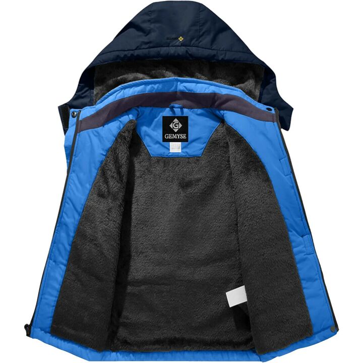 GEMYSE Boy's Waterproof Ski Snow Jacket | Winter Gear