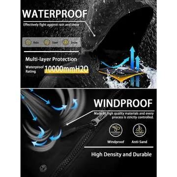 GEMYSE Boy's Waterproof Ski Snow Jacket | Winter Gear